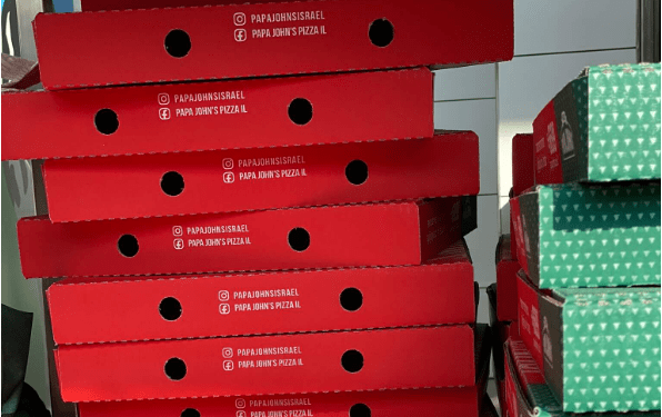 קרטונים למשלוח פיצה
