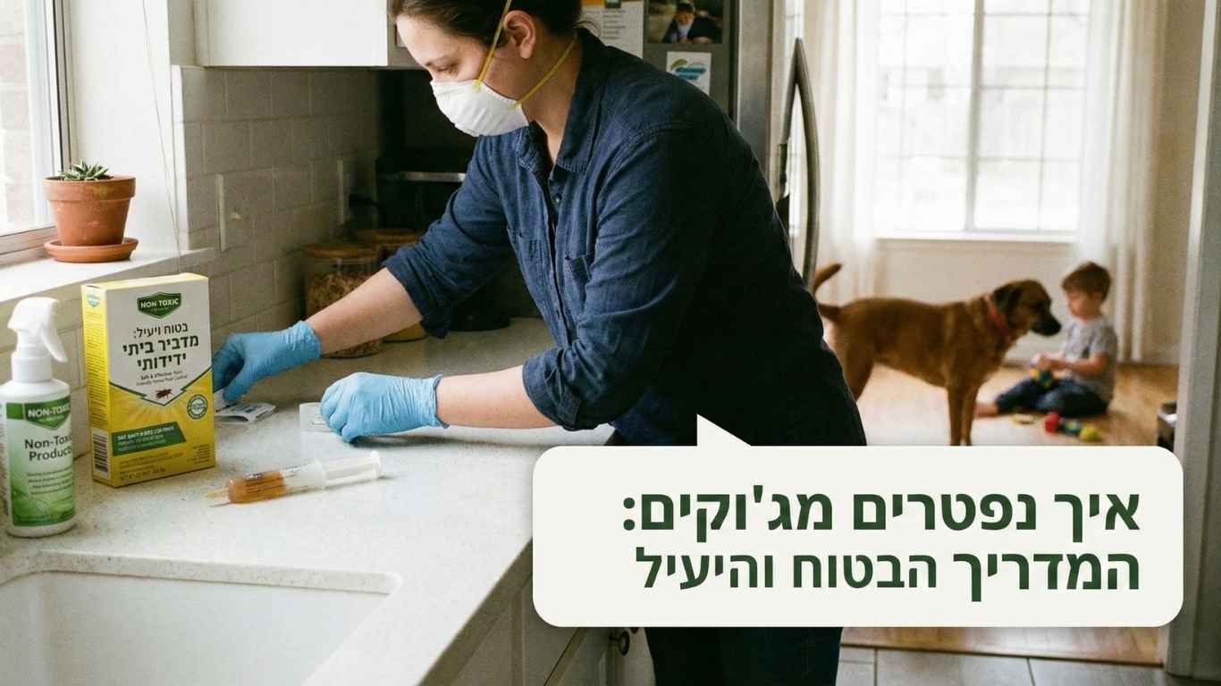 איך נפטרים מג'וקים